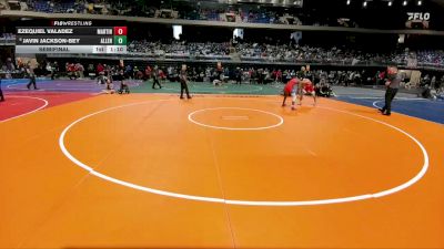 6A 132 lbs Semifinal - Javin Jackson-Bey, Allen vs Ezequiel Valadez, Arlington Martin