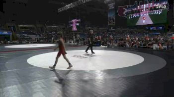 88 lbs Quarters - Hudson Chittum, Tennessee vs Urijah Courter, Iowa