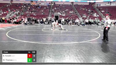 133 lbs Final - Benjamin Fanelli, Easton vs Mason Thomas, Bethlehem Catholic