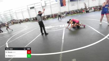 109 lbs Semifinal - Bella Reyes, Scottsmen WC vs Avae Peters, Faito Wc