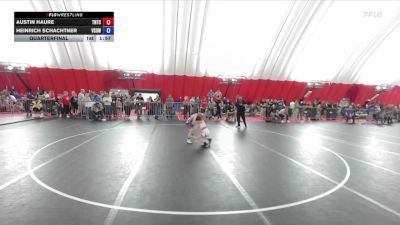 63 lbs Quarterfinal - Austin Haure, Team Nazar Training Center vs Heinrich Schachtner, Victory School Of Wrestling