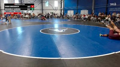 Silver 184 lbs Quarterfinal - Deangelo Sardina, Rochester Community & Tech. College vs Owen Greisbach, Augsburg College