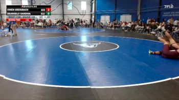 Silver 184 lbs Quarterfinal - Deangelo Sardina, Rochester Community & Tech. College vs Owen Greisbach, Augsburg College