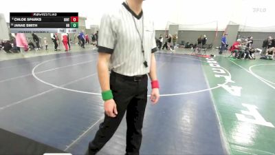 120 lbs Champ. Round 3 - Chloe Sparks, Uintah vs Janae Smith, Northridge