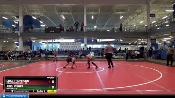 140 lbs Round 1 (8 Team) - Luke Thompson, Columbus Desales vs Abel Visger, Mentor