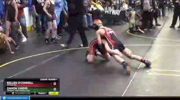 75 lbs Champ. Round 1 - Kellen O`Connell, Attack WC vs Damon Garms, Onaway Area Wrestling