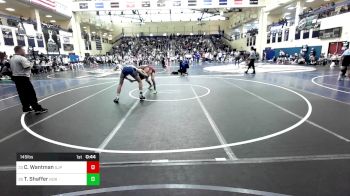 145 lbs Consi Of 32 #2 - Colby Wantman, St. Joe's Prep vs Tanner Shaffer, Norwin