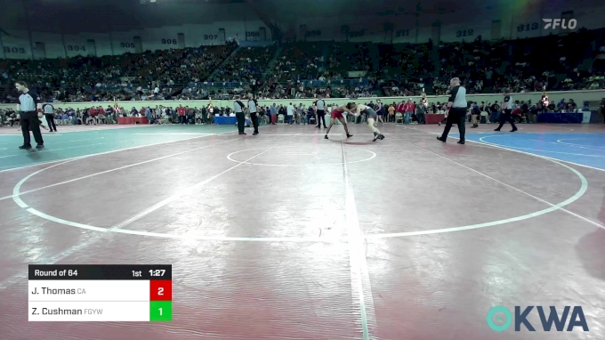 175 lbs Round Of 64 - Joe Thomas, Carl Albert vs Zach Cushman, Fort ...