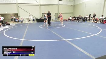 100 lbs Round 1 (8 Team) - Kinley Harker, Missouri Red vs Kendall Moe, Indiana