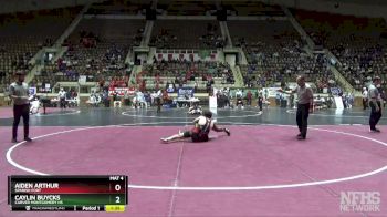 6A 144 lbs Champ. Round 2 - Caylin Buycks, Carver Montgomery HS vs Aiden Arthur, Spanish Fort