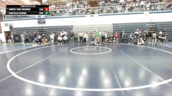 72 lbs Cons. Round 4 - Lincoln Gaver, 208 Badgers Wrestling Club vs Smith Van Keuren, Fighting Squirrels Wrestling Club