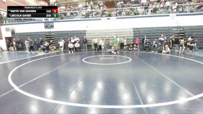 72 lbs Cons. Round 4 - Lincoln Gaver, 208 Badgers Wrestling Club vs Smith Van Keuren, Fighting Squirrels Wrestling Club