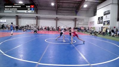150 lbs Rr Rnd 1 - Anthony Molinaro, Triumph Maize - HS vs Mack Santoro, Grit Mat Club - HS