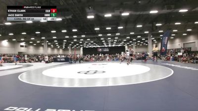 120 lbs Cons. Rd Of 64 - Ethan Clark, East St. Louis Wrestling Club vs Jace Smith, Kearney MatCats Wrestling Club