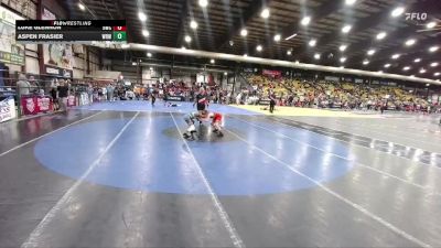 80 lbs Cons. Round 5 - Luke Glennon, Billings Wrestling Club vs Aspen Frasier, Westside Raider Wrestling