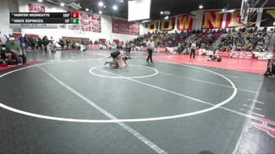 126 lbs Quarterfinal - Hunter Besneatte, Chaparral vs Knox Espinoza, Long Beach Poly