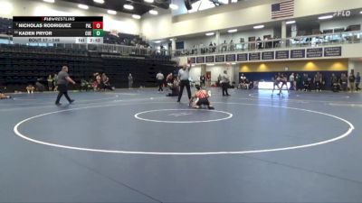 149 lbs Champ. Round 1 - Nicholas Rodriguez, Palomar College vs Kaden Pryor, Cuesta College