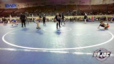 98 lbs Semifinal - Calib Anderson, Cowboy Wrestling Club vs Jaxon Moralez, Juggernaut Wrestling Club