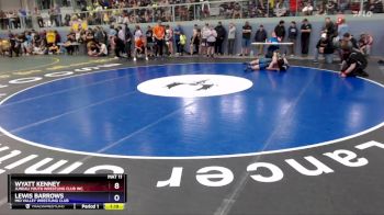 165 lbs Cons. Round 1 - Wyatt Kenney, Juneau Youth Wrestling Club Inc. vs Lewis Barrows, Mid Valley Wrestling Club