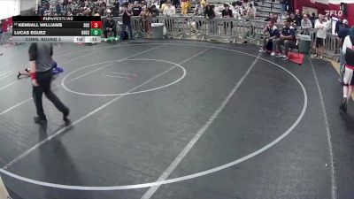 106 lbs Cons. Round 3 - Lucas Eguez, Granite Hills (El Cajon) vs Kendall Williams, Sunnyslope High School