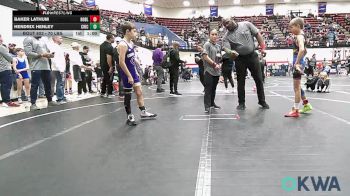 70 lbs Round Of 16 - Baker Lathum, Noble Takedown Club vs Hendrix Henley, Chickasha Youth Wrestling