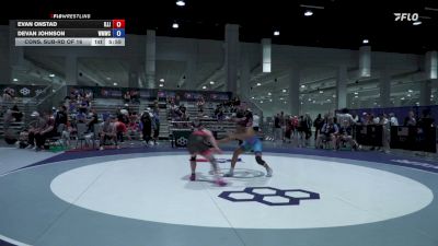 65 kg Cons. Sub-rd Of 16 - Evan Onstad, Illinois vs Devan Johnson, West Michigan Wrestling Club
