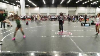 92 lbs Round 1 (10 Team) - Bella Galfetti, Team Palmetto vs Heavyn Woods, Oklahoma Mafia