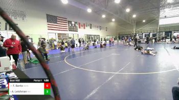 106 lbs Cons. Round 2 - Tason Banta, Sugar Salem High School vs Ashton Leishman, Ridgeline