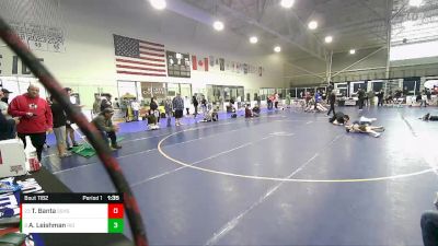 106 lbs Cons. Round 2 - Tason Banta, Sugar Salem High School vs Ashton Leishman, Ridgeline