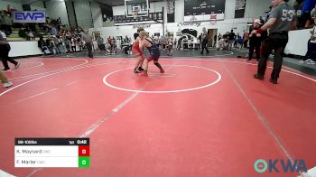 98-108 lbs Rr Rnd 3 - Knox Maynard, Claremore Wrestling Club vs Frazier Marler, Claremore Wrestling Club