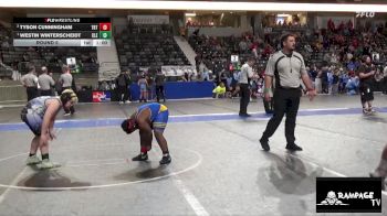 140 lbs Round 5 - Westin Winterscheidt, Clearwater vs Tyson Cunningham, Topeka Blue Thunder