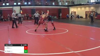 174 lbs Semifinal - Josh Kim, Not Rostered vs Christos Foca, Not Rostered