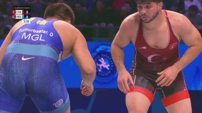 97 kg Qualif. - Alperen Tokgoz, Turkiye vs Demchigdorj Tumurbaatar, Mongolia