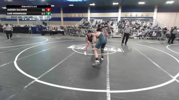 165 lbs Round Of 16 - Jaeden Baldwin, Vills Bros WC vs Luis Rodriguez, Az Cross Train