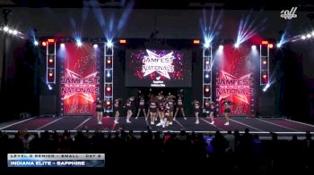Indiana Elite - Sapphire [2026 L3 Senior - Small DAY 2] 2026 JAMfest Cheer Super Nationals