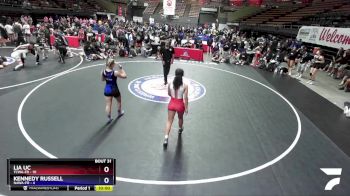 125 lbs Round 4 (16 Team) - Alanis Cedino, TCWA-FR vs Natalie Sanders, NAWA-FR