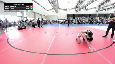 125-J lbs Consolation - Jacob Philips, Duro vs Jaxon Lonk, Williamstown Braves Youth Wrestling