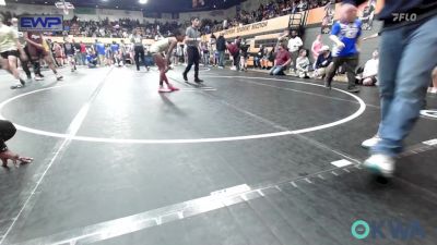 70/80 lbs Rr Rnd 3 - Abigail Whipple, F-5 Grappling vs Amourah Taylor, D3 Wrestling Cluib