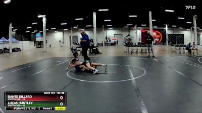 80-88 lbs Round 3 - Lucas Huntley, Unattached vs Dante Dillard, Unattached