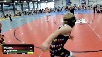 72 lbs Rd# 4- 2:00pm Friday Final Pool - John Rice, Florida Elite vs Jackson Beegle, PA Silver