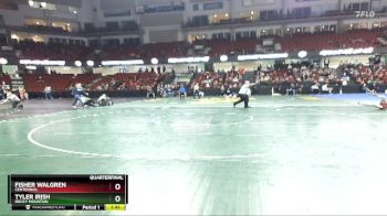 120 lbs Quarterfinal - Fisher Walgren, Centennial vs Tyler Irish, Rocky Mountain