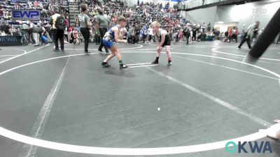 75 lbs Rr Rnd 1 - Silas Hallmark, Smith Wrestling Academy vs Waylon Coney, Choctaw Ironman Youth Wrestling