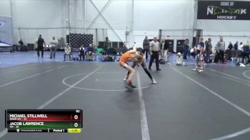 92 lbs Round 3 (4 Team) - Jacob Lawrence, 4M vs Michael Stillwell, River WC
