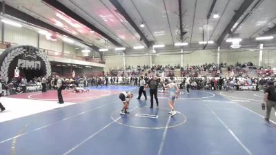 106 lbs Quarterfinal - Ethan YoungEagle, Stout Wr Acd vs Liam Felker, Bear Cave WC