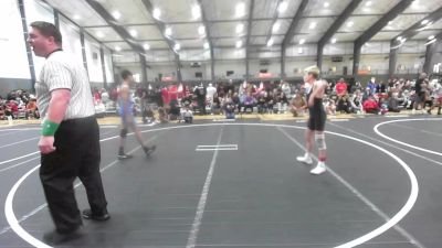 102 lbs Quarterfinal - Raymond Polly, Independent vs Ronin Mann, Coast Wrestling