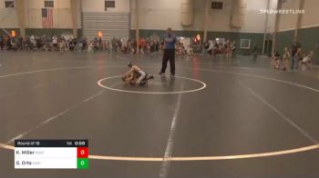 52 lbs Prelims - Koen Miller, Norton Wrestling vs Greyson Orta, East Butler