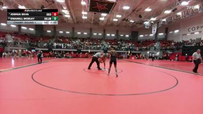 175 lbs Champ. Round 1 - Joshua Silva, Socorro vs Dwanell Mobley, Arlington Lamar