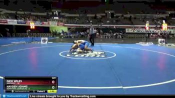 174 lbs Quarterfinals (8 Team) - Darek Dabbs, Apprentice School vs George Moseley, Averett University