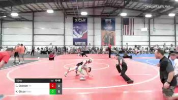 56 lbs Rr Rnd 3 - Connor Dobson, 4M vs Kaden Gibbs, Rogue Wrestling Club