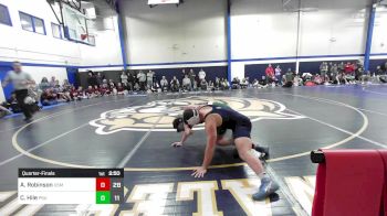 184 lbs Quarterfinal - AJ Robinson, Southern Maine vs Colin Hile, Plymouth